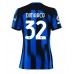 Inter Milan Federico Dimarco #32 Hjemmedrakt Dame 2023-24 Korte ermer